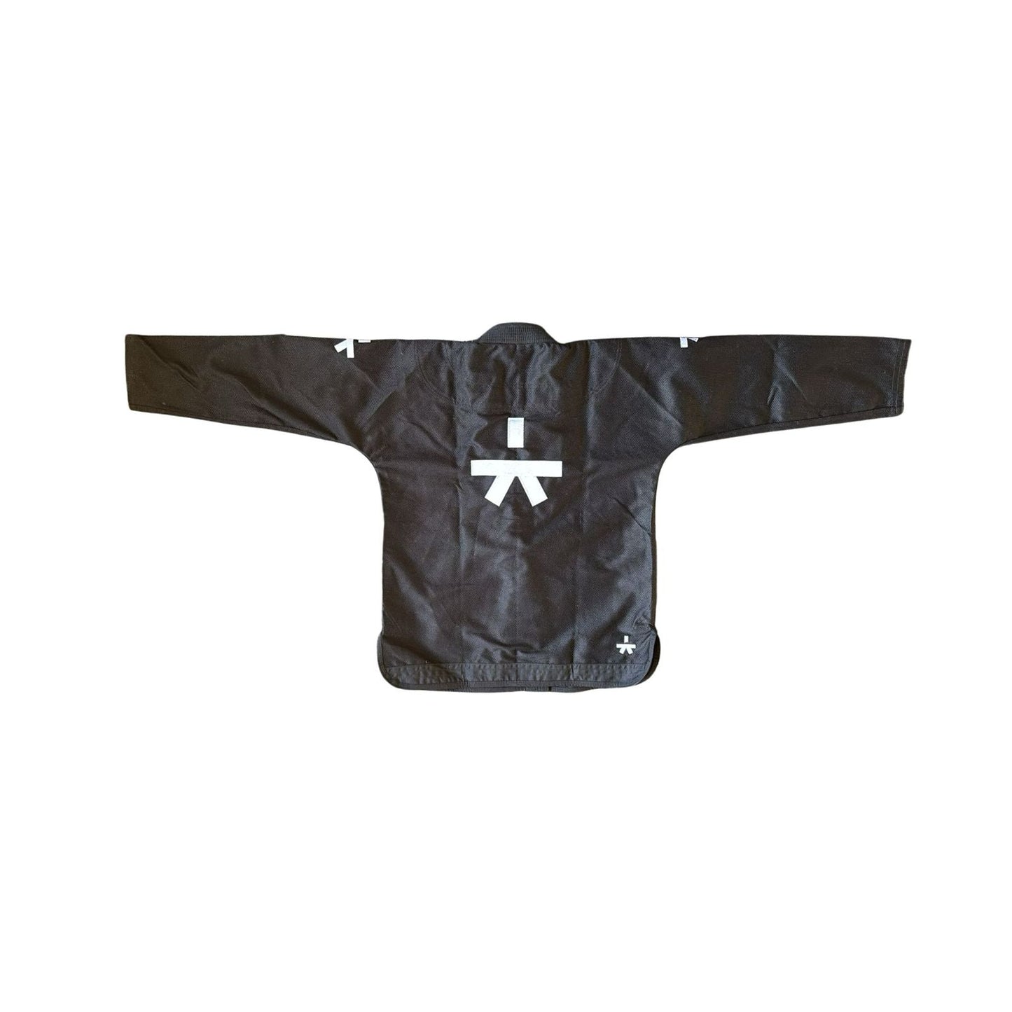 Black Gi with White Logos